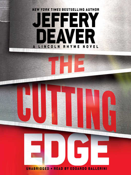 Title details for The Cutting Edge by Jeffery Deaver - Wait list